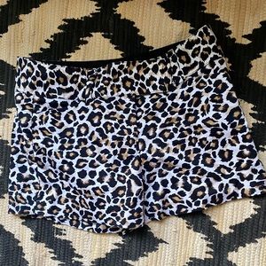 Leopard shorts